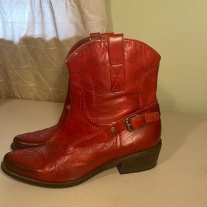 Franco Sarto western booties